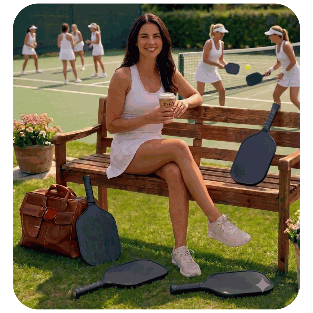 Ladies social pickleball at TLRC