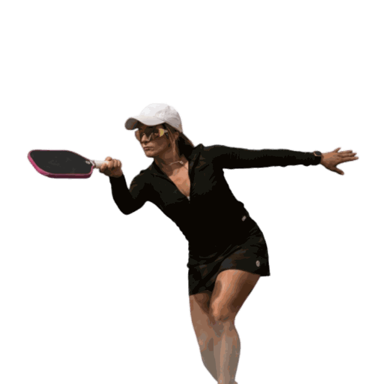 Pickleball player