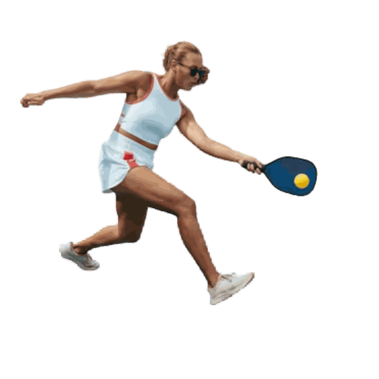 Pickleball player